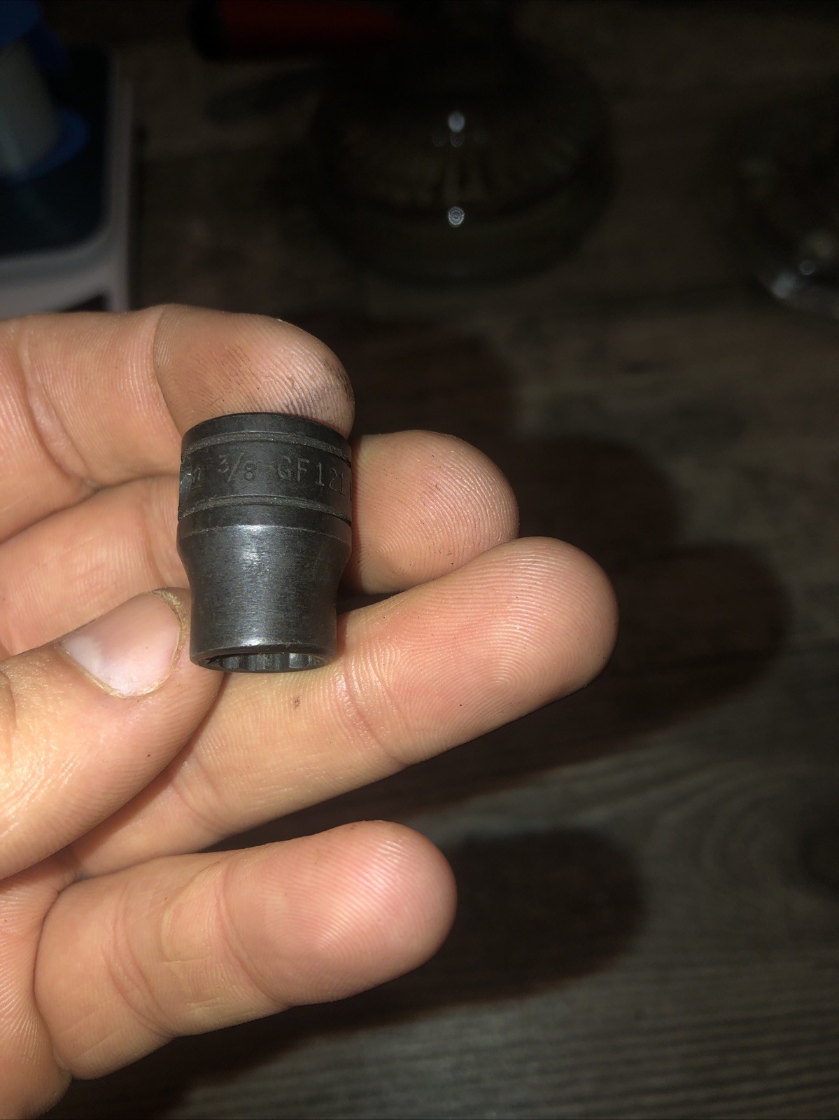3/8 Drive 3/8 GF121 12 Point Snap On Socket NONIMPACT