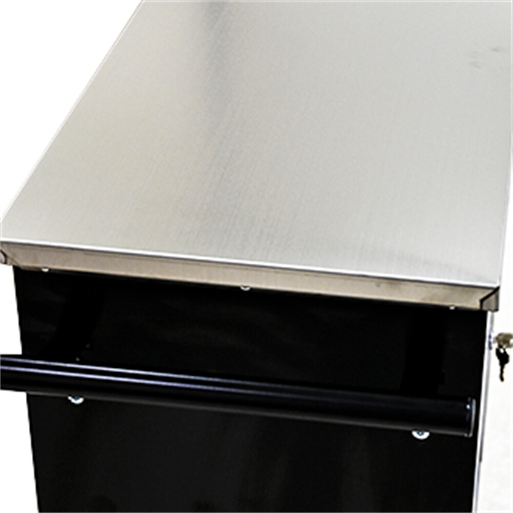 6 Drawers Rolling Tool Box Cart Tool Storage Cabinet Steel Tool Chest w/ Wheels
