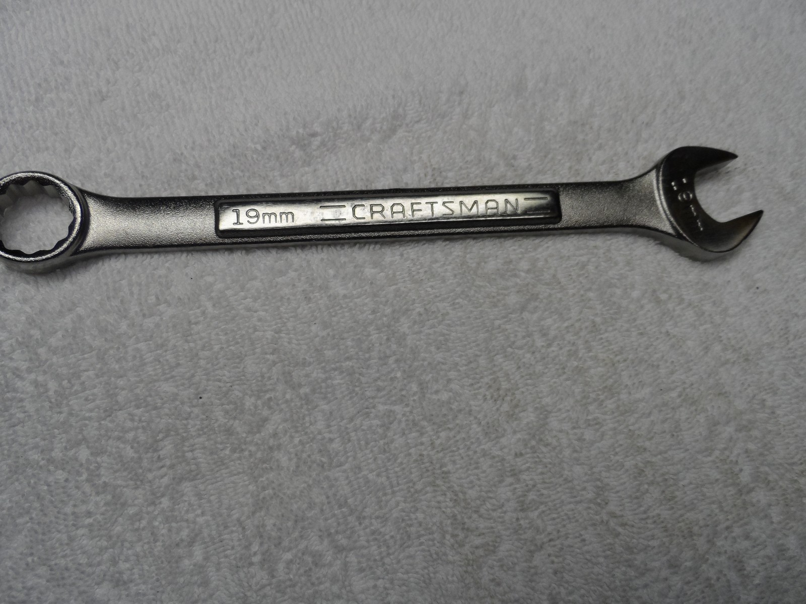Craftsman Metric MM Combination Wrench, 12pt, USA NOS, 19mm – Part # 42921