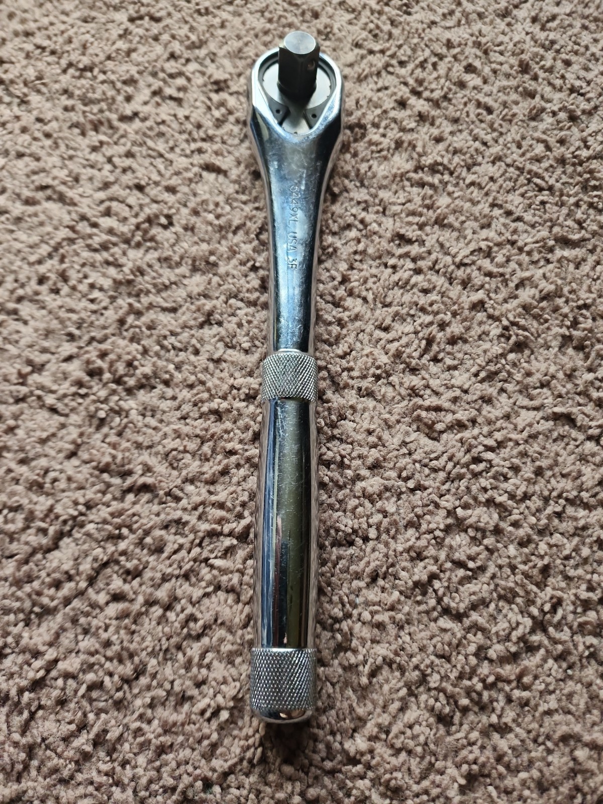 Proto 5449XL 3F 1/2″ Drive Premium Pear Head Ratchet 10-1/2″ Made In U.S.A