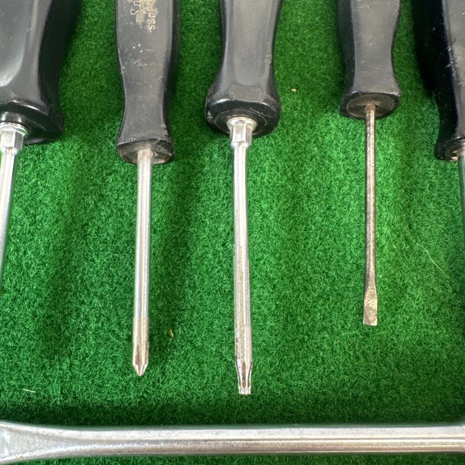 Snap-on USA Screwdriver Pick Lot 8 Pc SSD8 SSD6 SDDP31 TM4CS SSD1 SSD234