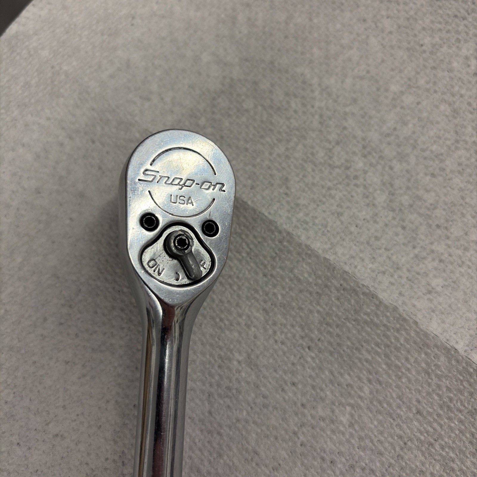 Snap-On 3/8″ Drive 10″ Long Handle Ratchet FL830 USA No Owner Marks/Engravings