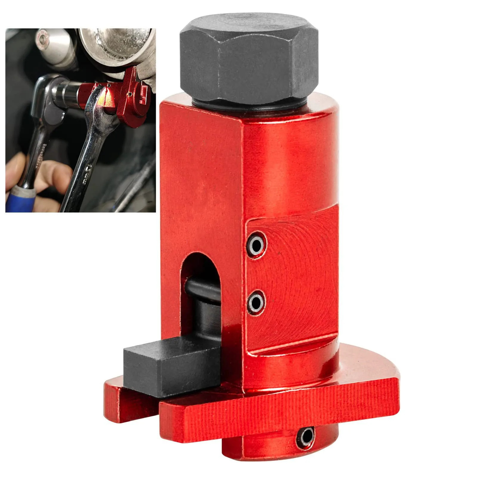 Red Hydraulic Shock Absorber Removal Tool Universal Car Sturdy Strut Remover