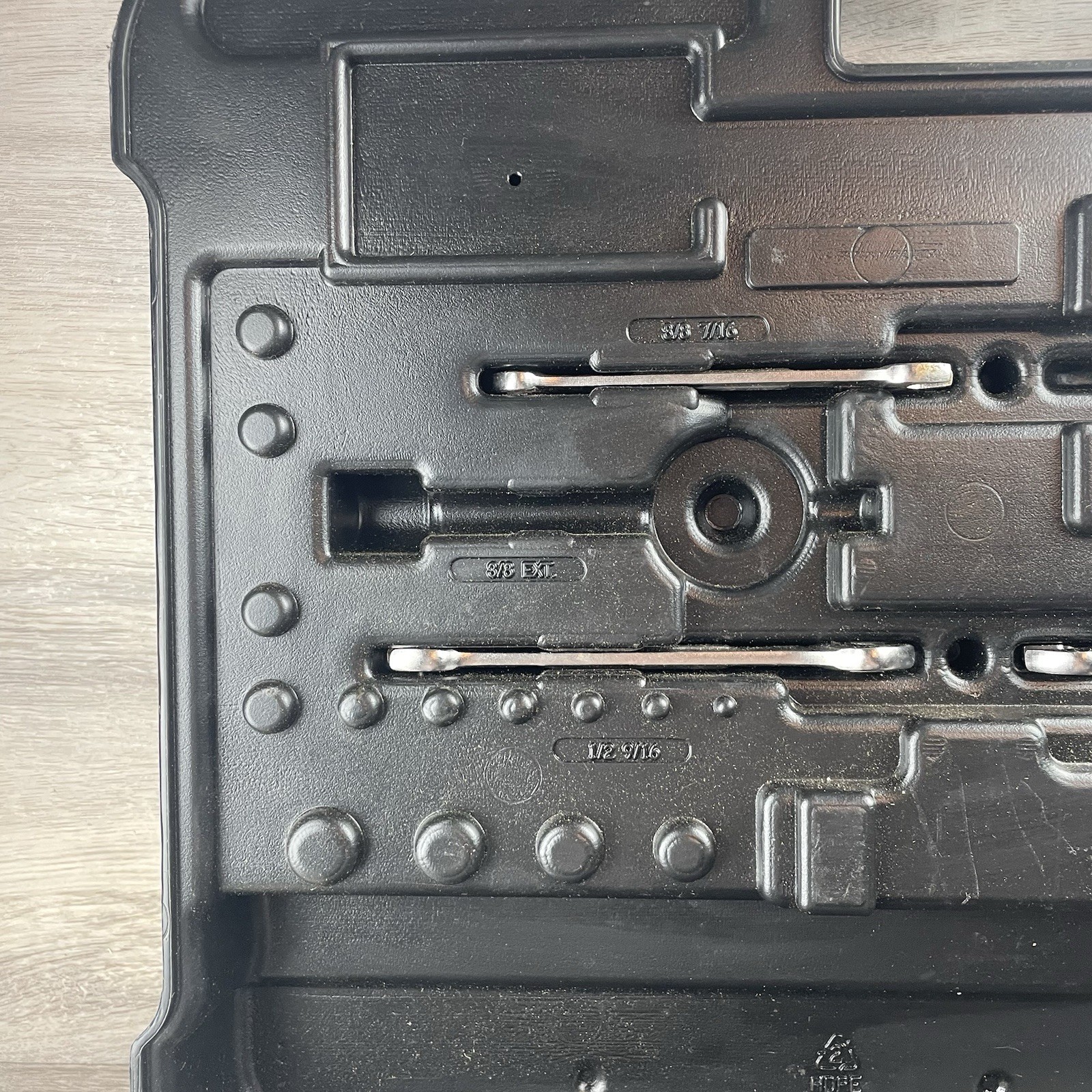 RARE Vintage CRAFTSMAN #33122 122 PC G2 MECHANICS TOOL SET USA MISSING PIECES