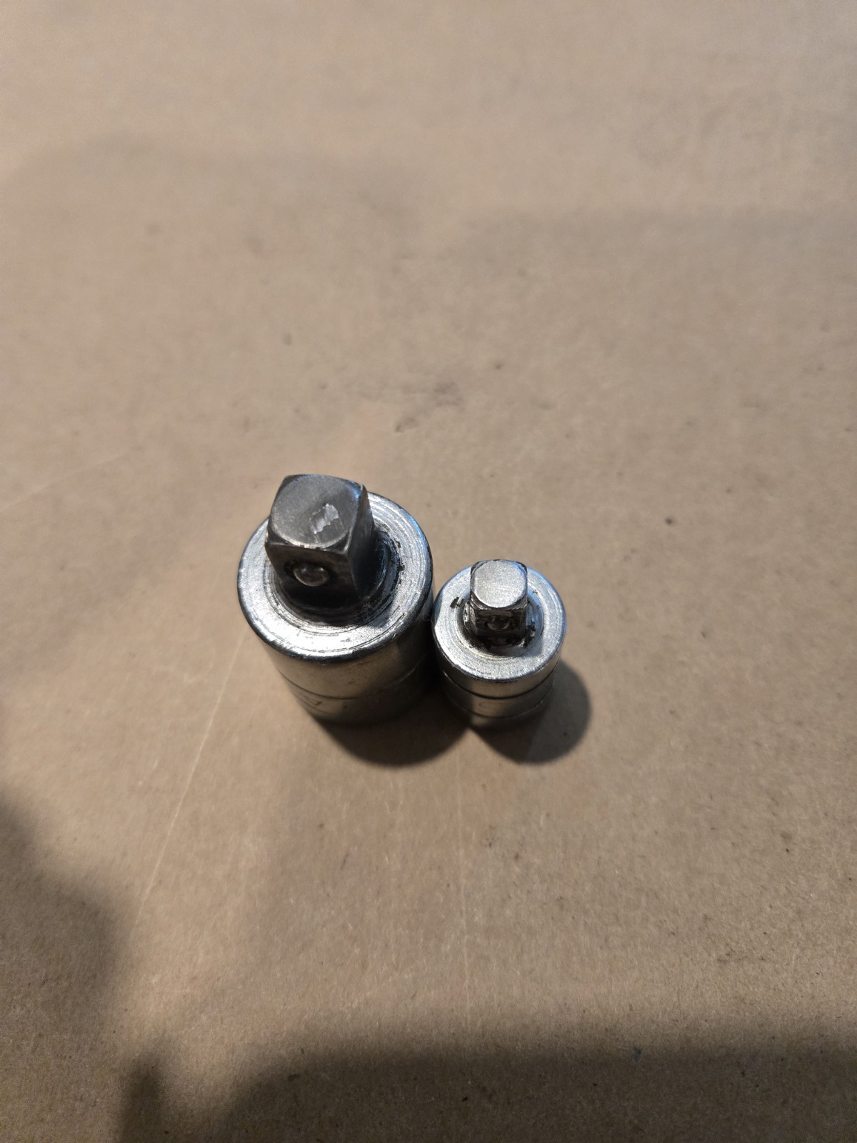 Snap On 3/8″ F To 1/4″ M 1/2″ F To 3/8″ M Drive Chrome Adaptor Sockets USA Lot