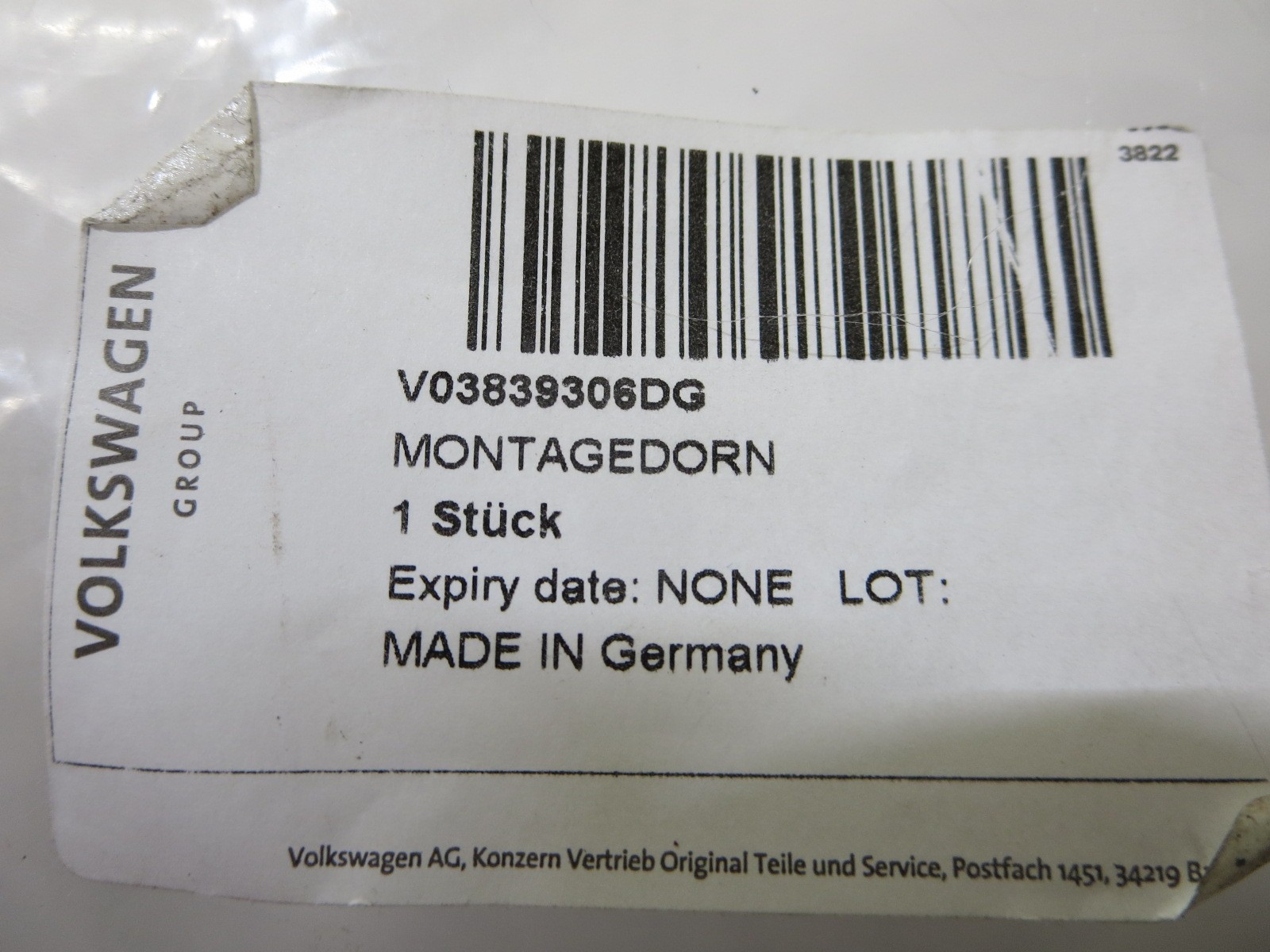 Volkswagen 3382 Automatic Transmission Oil Seal Installer and seal-Audi and VW