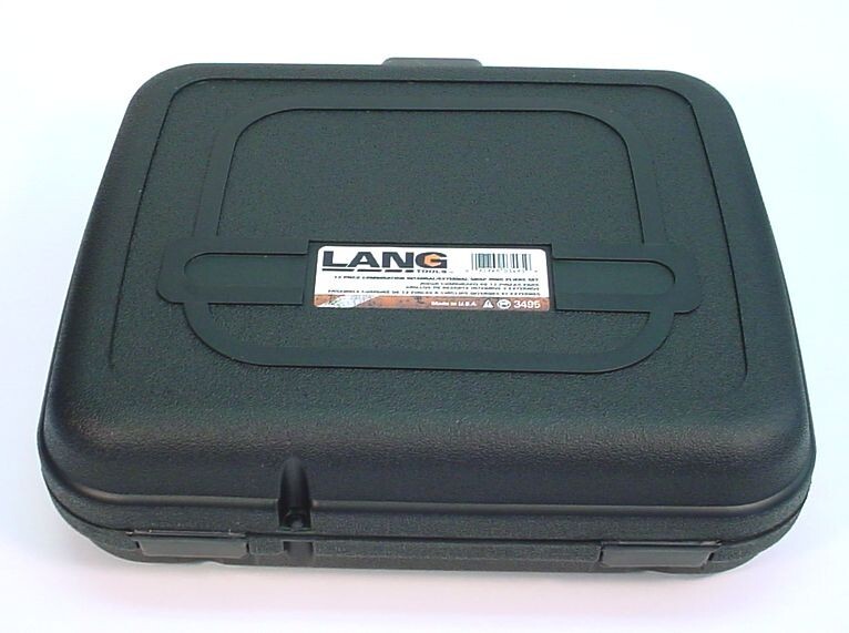 Lang 3495 Snap Ring Plier Set of 12 Tools Made in USA