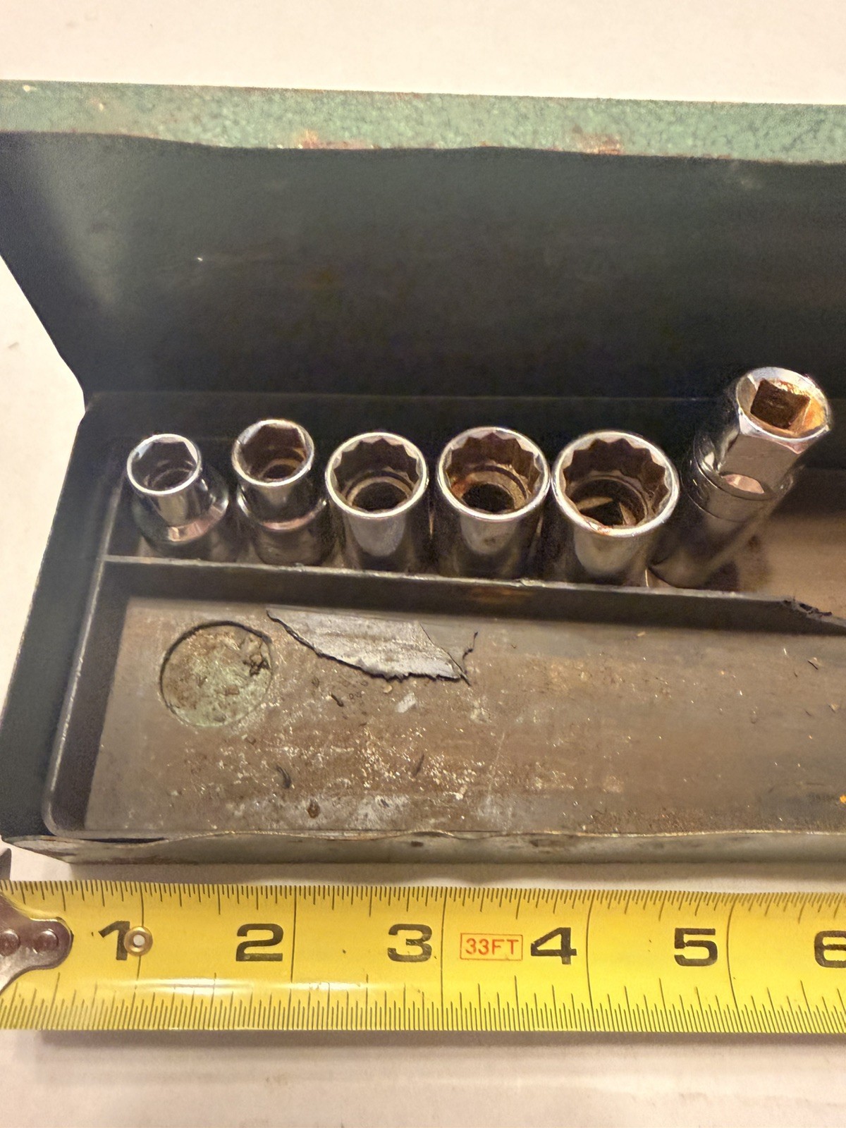 SK Hand Tools standard Chrome Socket set mixed sizes see pictures
