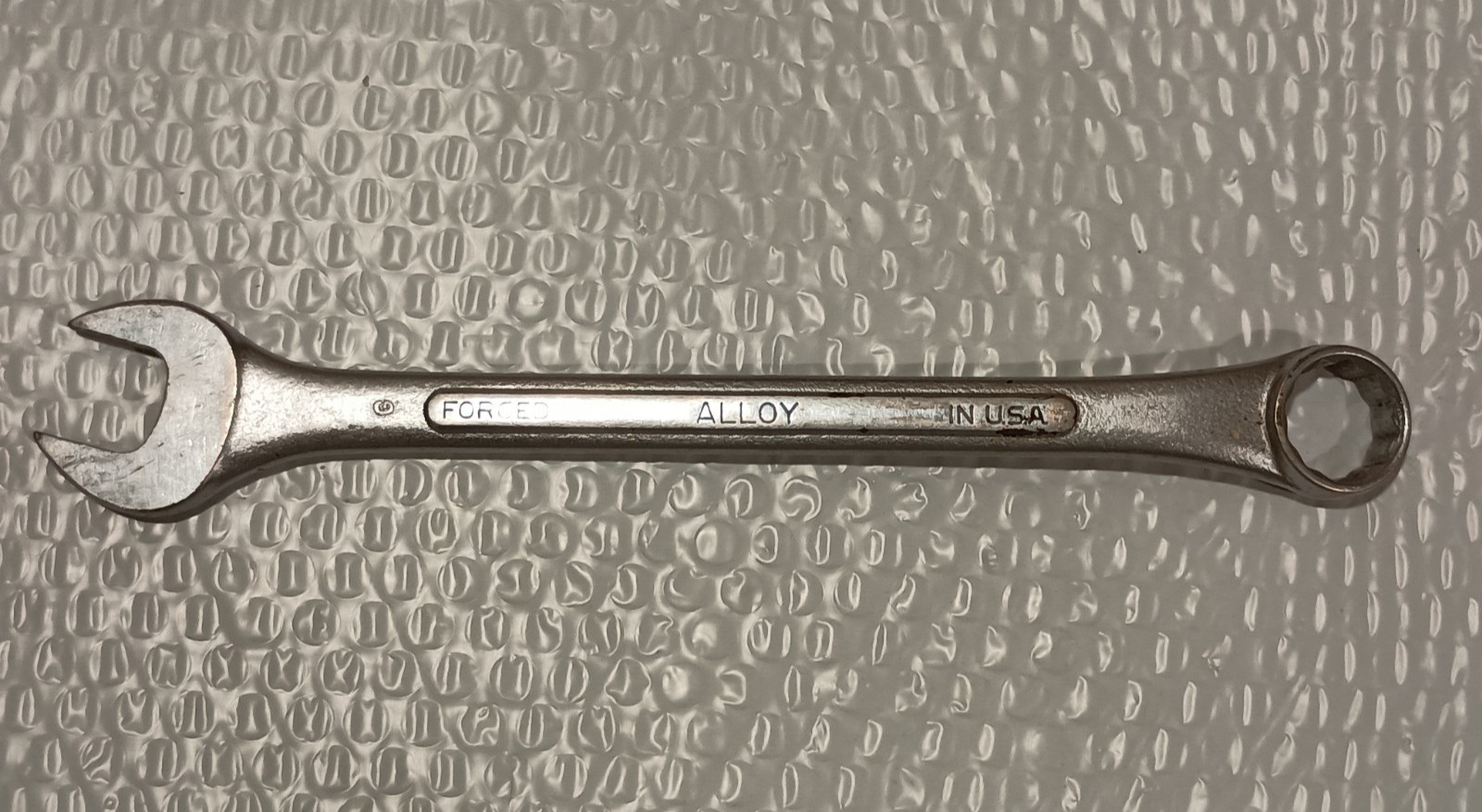 SK TOOLS «LECTROLITE» 7/8″ COMBO WRENCH, 11″ LONG, 12 POINT.