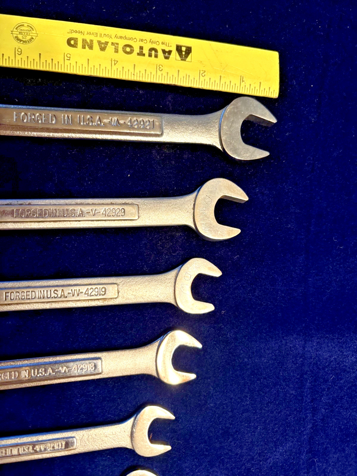 Vintage Craftsman Metric Wrench Set 12 Piece USA Sizes 6mm-19mm