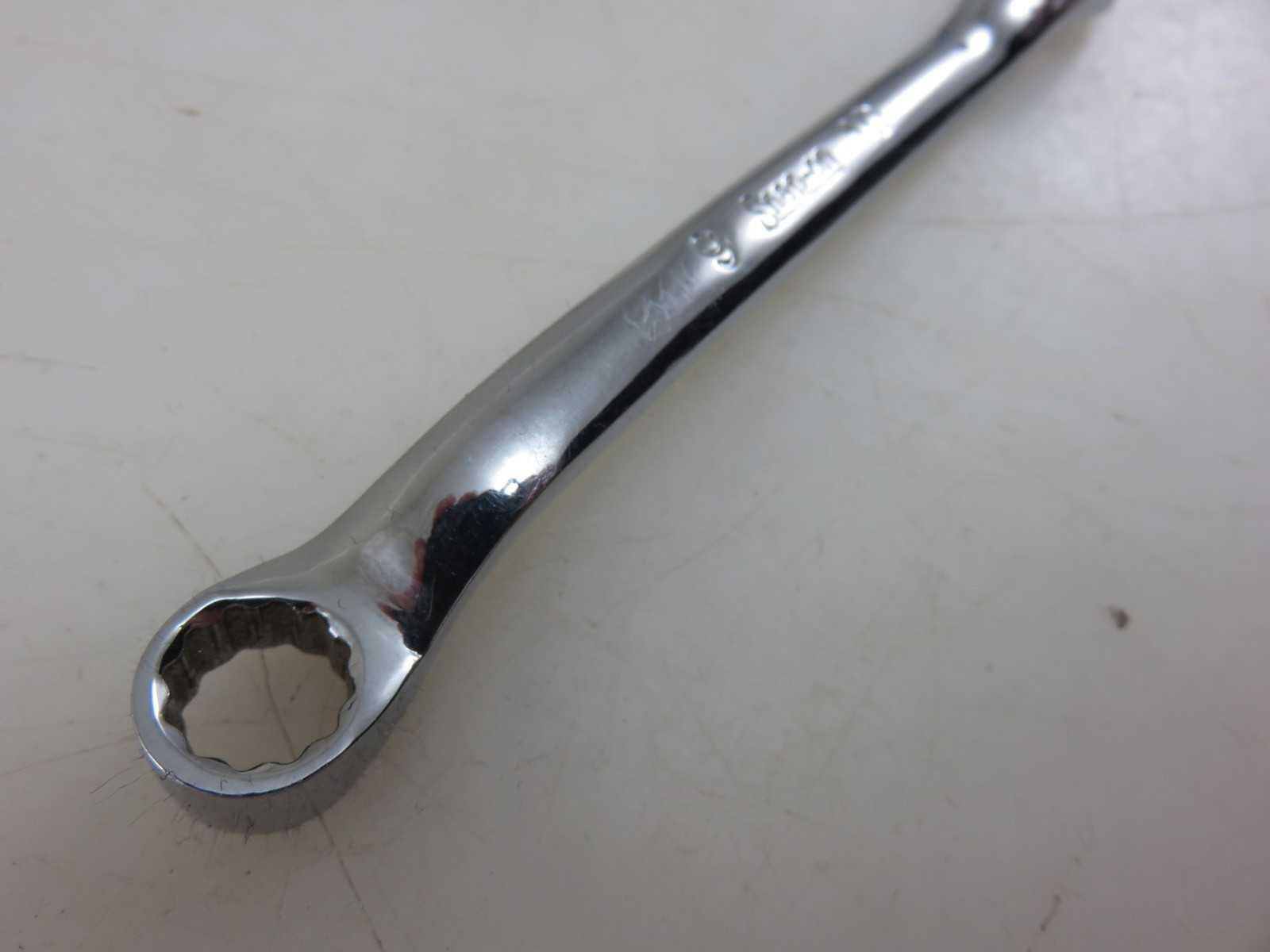 Snap-On XSM910 SHORT METRIC 10° Offset Box End Wrench 9mm x 10mm