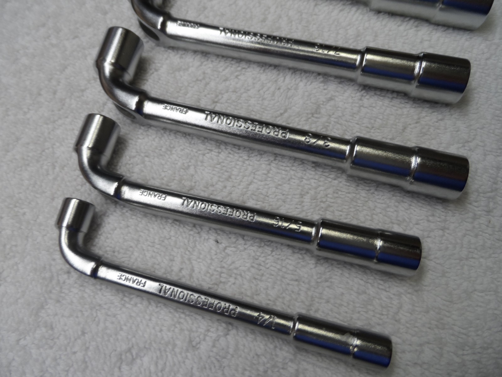 Craftsman Professional Angled Socket Wrench Set, 6pt / 12pt, NOS France PN 34689