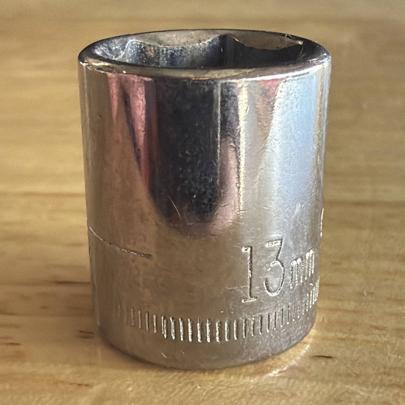 Craftsman 13mm Shallow Socket 1/4″ Drive 6 Point Inverted G1 Series 43514 USA