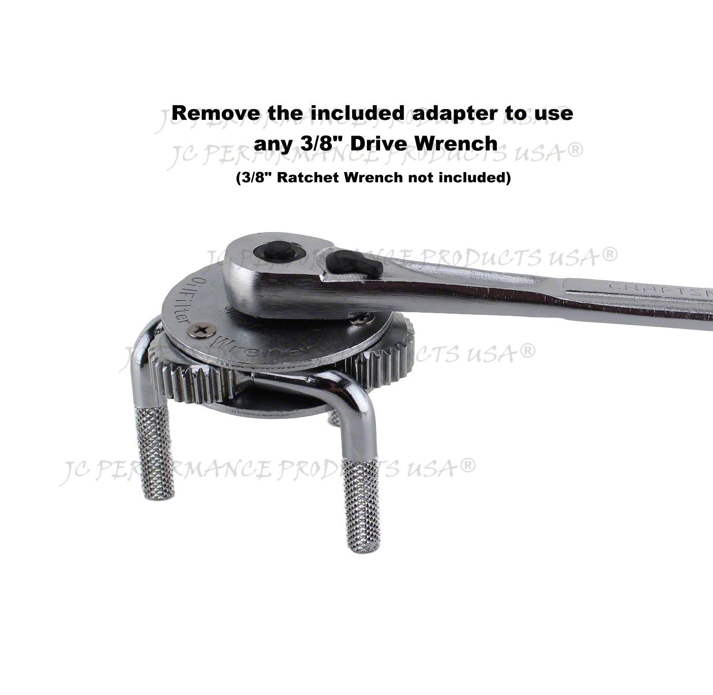 UNIVERSAL TWO WAY OIL FILTER WRENCH REMOVAL TOOL FULLY ADJUSTABLE HEAVY DUTY