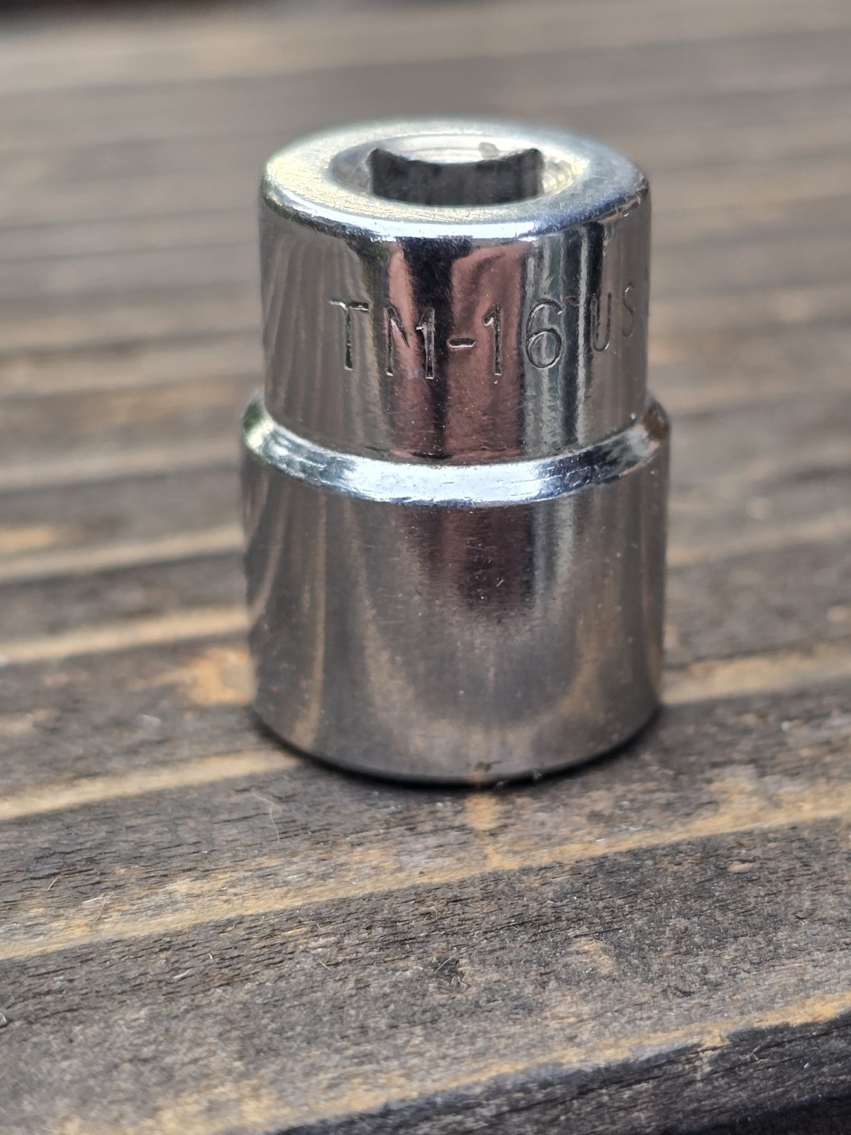 Snap-on Tools TM16 1/4″ Drive SAE 1/2″ 6 Pt Socket USA 1959