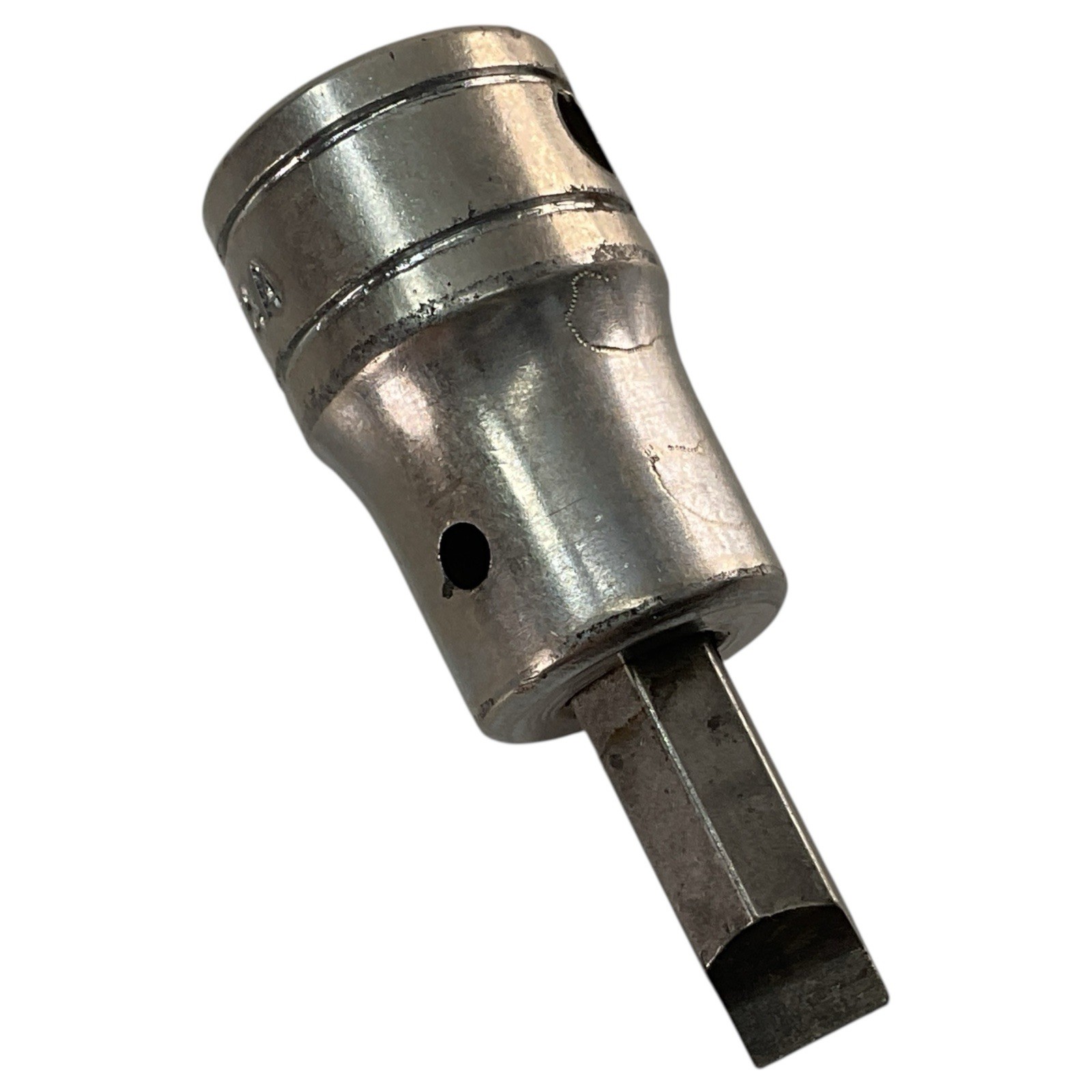Snap-on Tools F42 Chrome Socket Bit 3/8″ Drive 5/32″ Hex USA Made Good Used