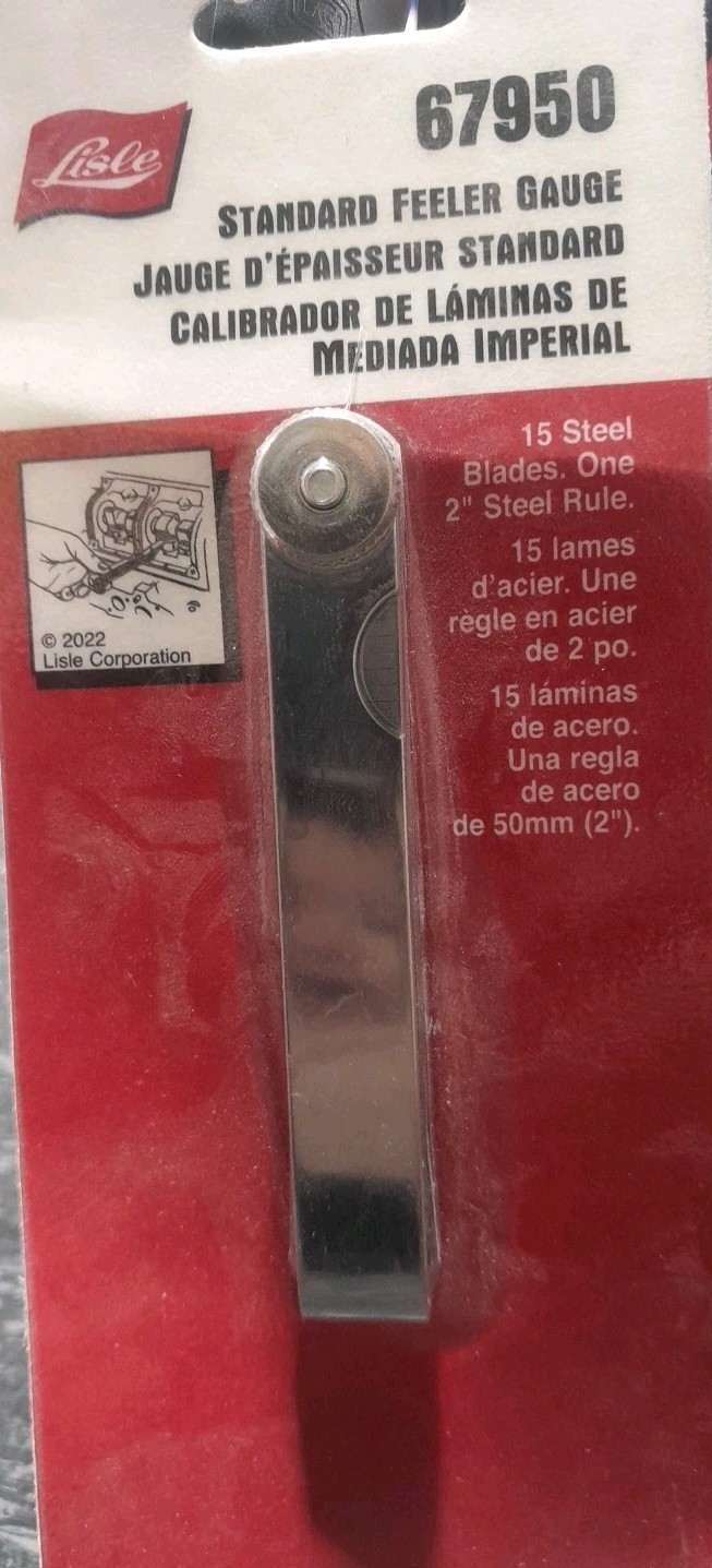 Lisle 67950 Feeler Gauge