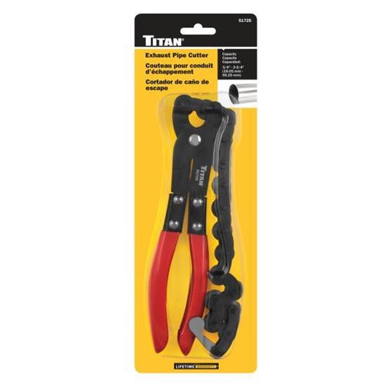 Titan Tools 51725 Exhaust Tail Pipe Cutter, 1/4 Turn, 9 Inch