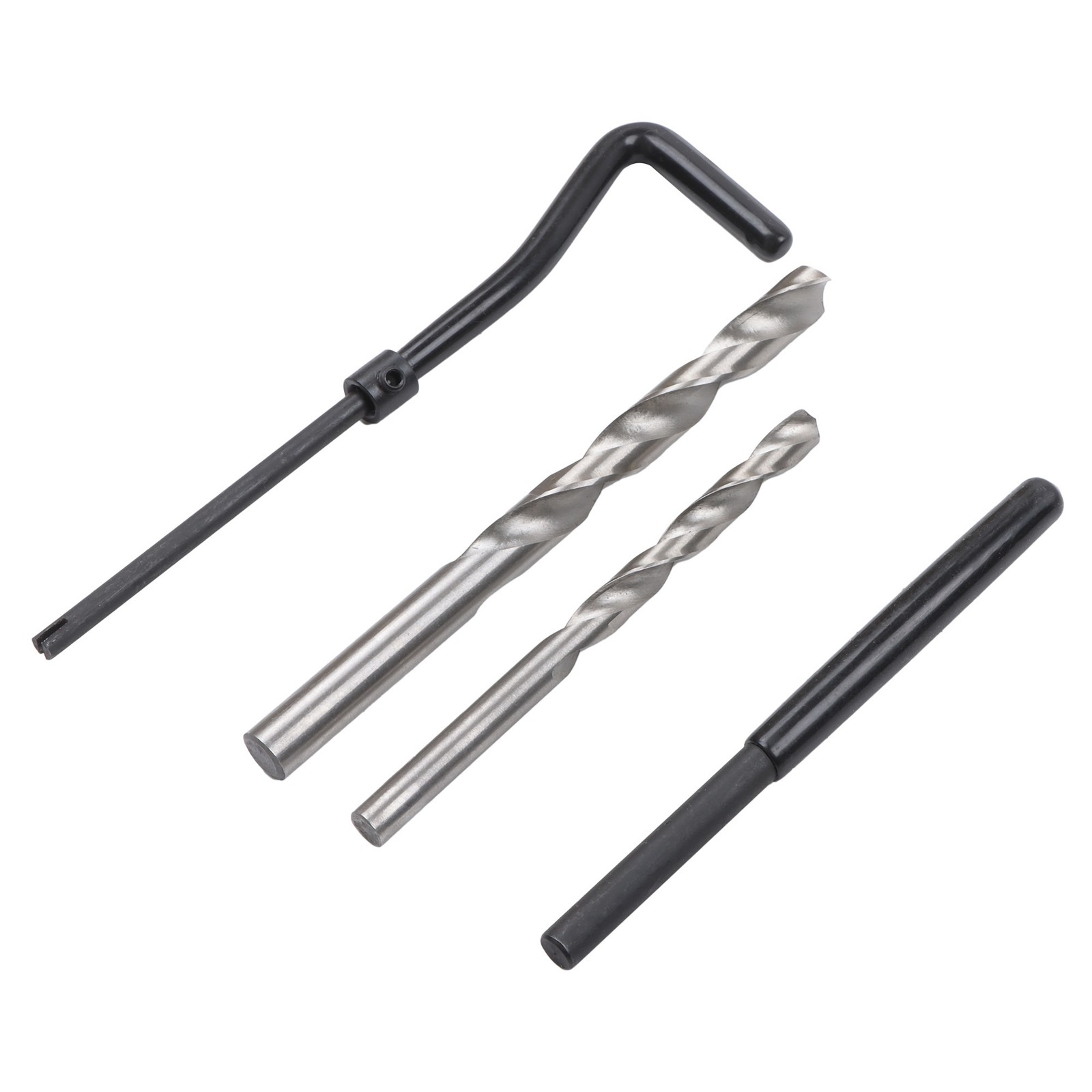 338Pcs SAE 1/4″-1/2″ Metric M5-M12 Thread Repair Tool HSS Drill Helicoil Kit