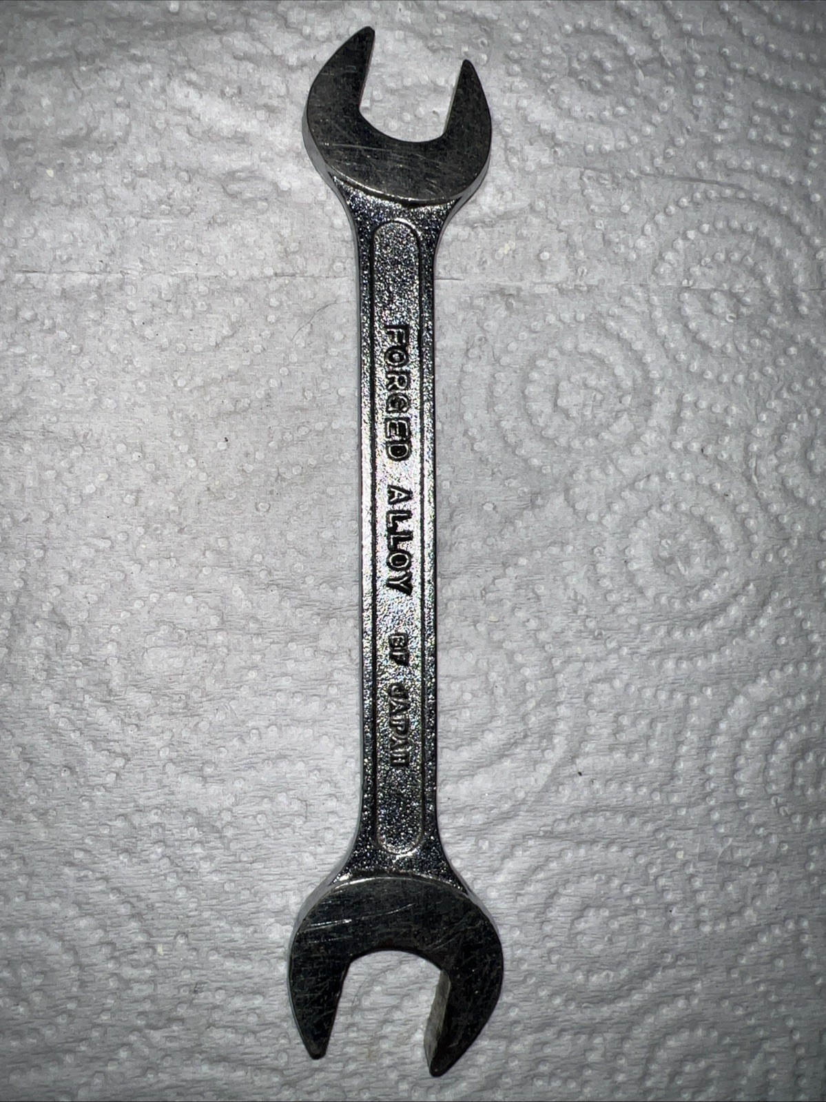 Vintage Companion 12mm & 14mm Metric Open End Wrench Forged Alloy BF JAPAN