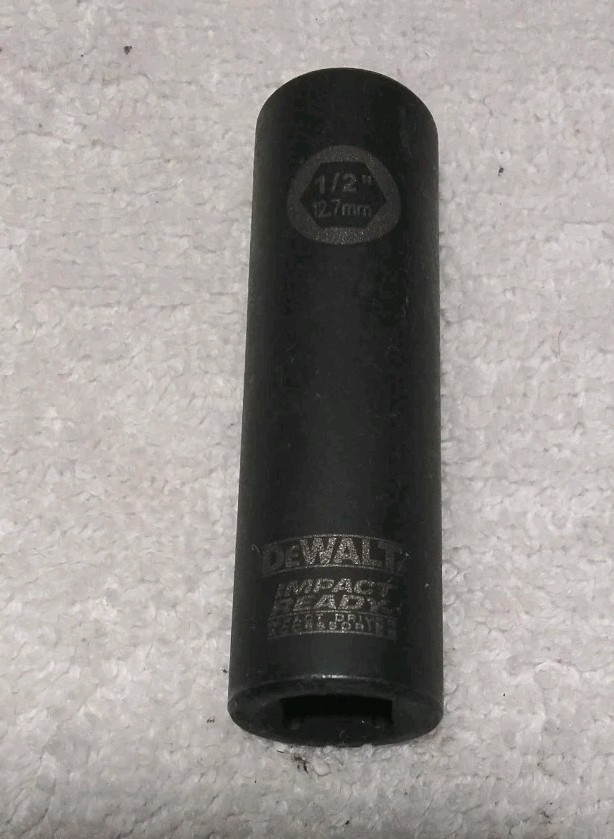 DEWALT 3/8″ DRIVE DEEP 1/2″ 6PT IMPACT SOCKET