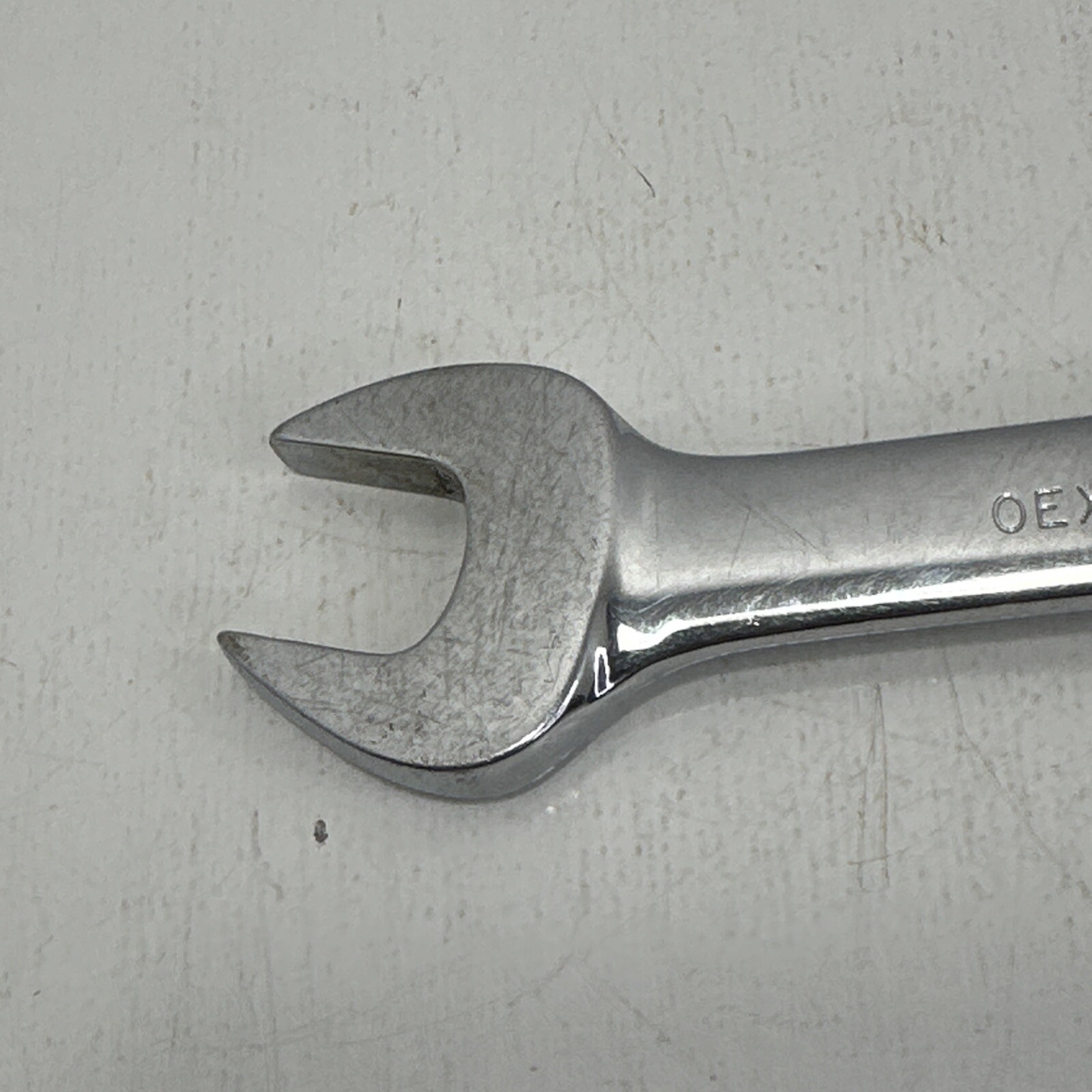 Snap On OEX180 9/16″ 12 Point Short Chrome Combination Wrench USA SAE