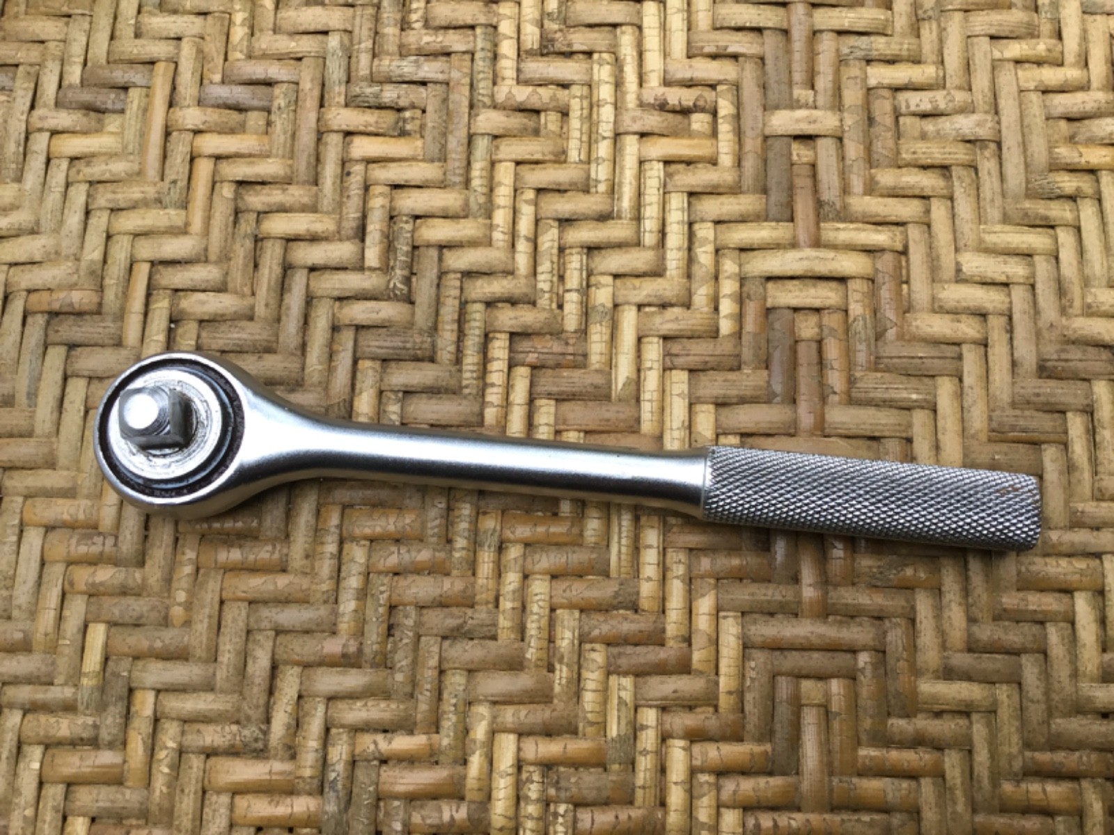 RARE! Williams 3/8″ Drive B-56 Knurled Grip 7.5″ Ratchet USA EXCELLENT