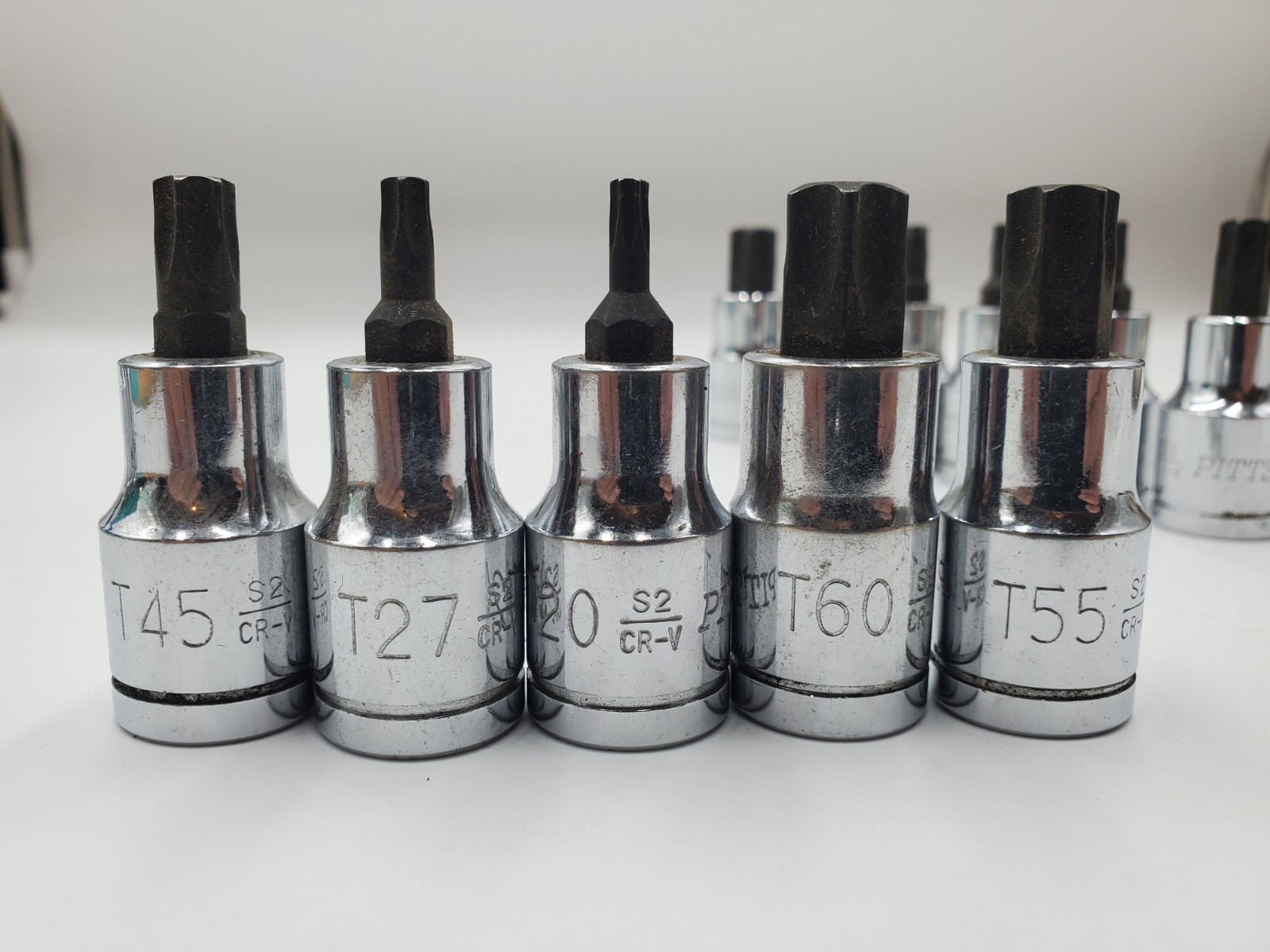 Pittsburgh 1/2″ Dr Star Bit Socket, S2/CR-V brake tools mix Set 12