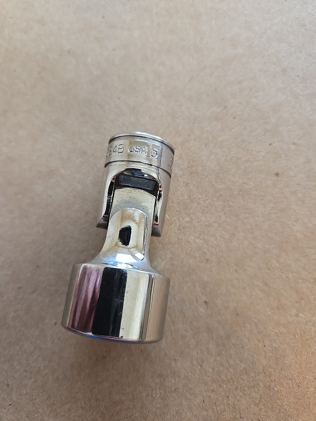 Snap On 3/8″ Drive 3/4″ 6PT Chrome Universal Swivel Socket FS24B