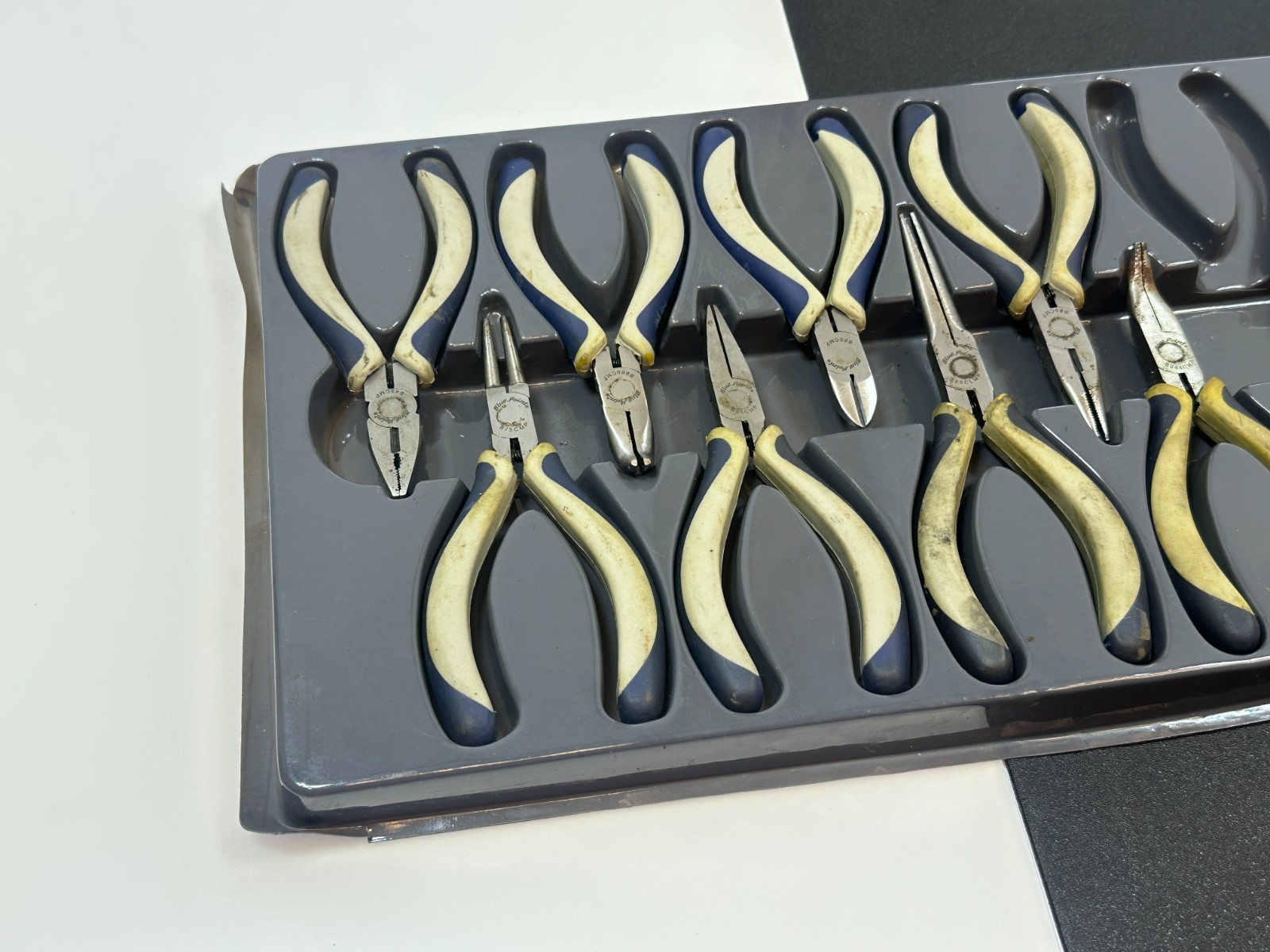 Blue-Point Tools BMPL1000 9pc Soft Grip Precision Mini Pliers And Cutters Set