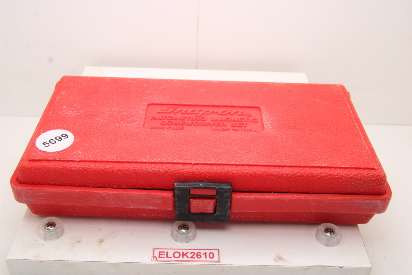Snap On SSDMR220 22 Piece Ratcheting Screwdriver Set w/Red Case USA