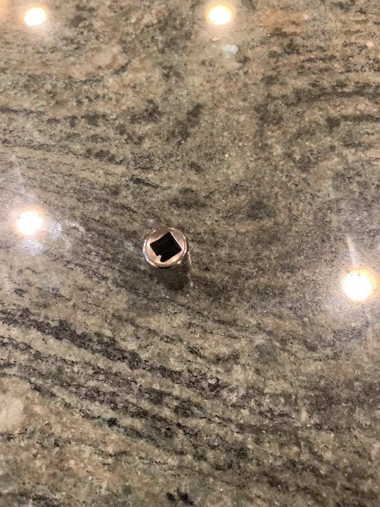 Snap On tmm6 6mm 1/4″ drive shallow 6 point metric chrome socket