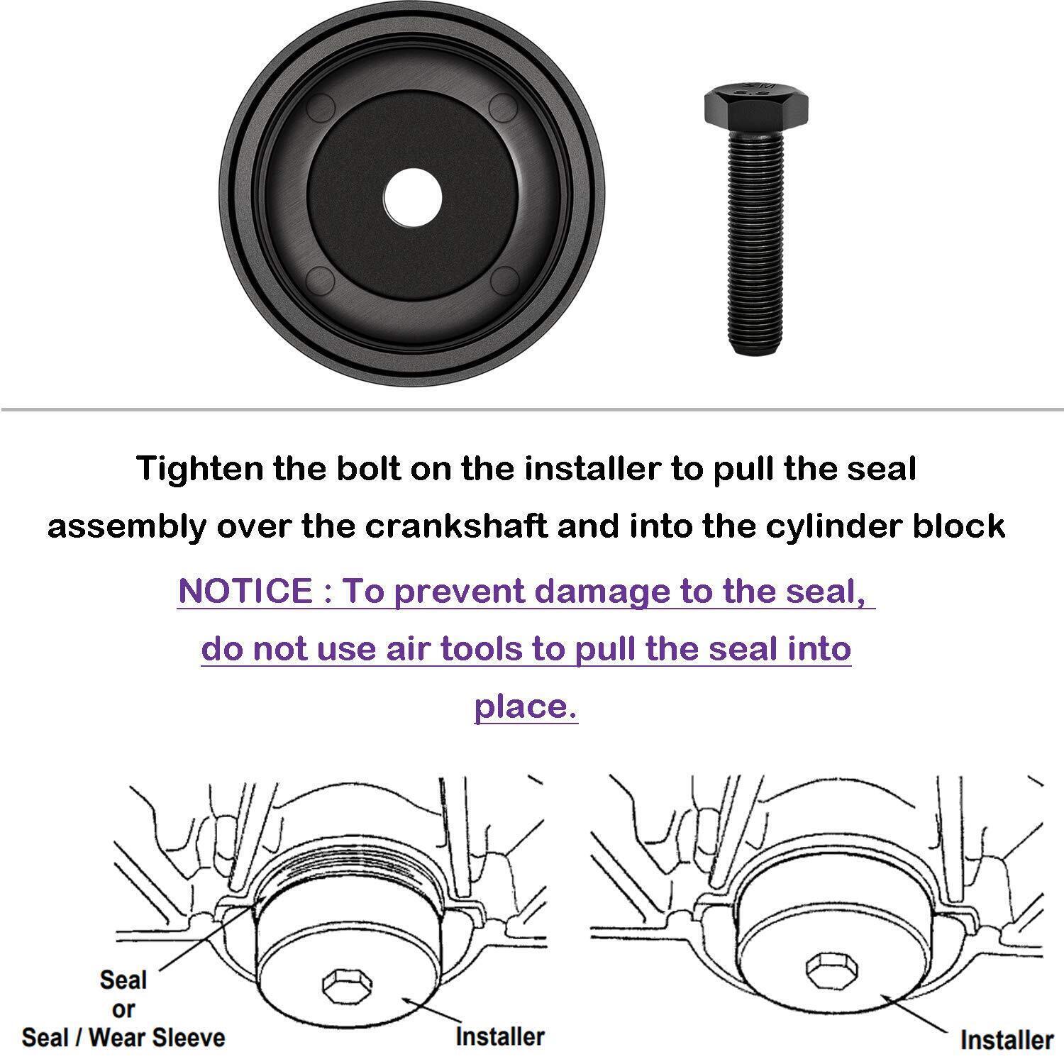 7834 Rear Crankshaft Seal Installer For Ford Ranger Explorer w/ 4.0L V6 Engine✨