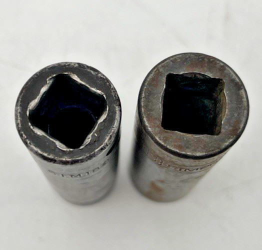 (8) SNAP ON SOCKETS 3/4″ SWIVEL, 1-1/4″, 5/8, 7/8″, 15/16″, 3/4″, 9/16″, N4046A