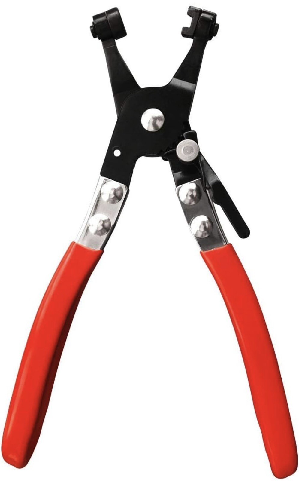 New 8.6in Straight Flat Band Hose Clamp Pliers Professional Car Repair Tools