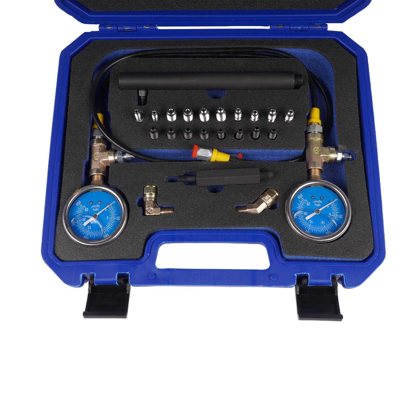 Universal Brake Pressure Tester Gauge Kit 0-3500PSI ABS Hydraulic Oil Pressure