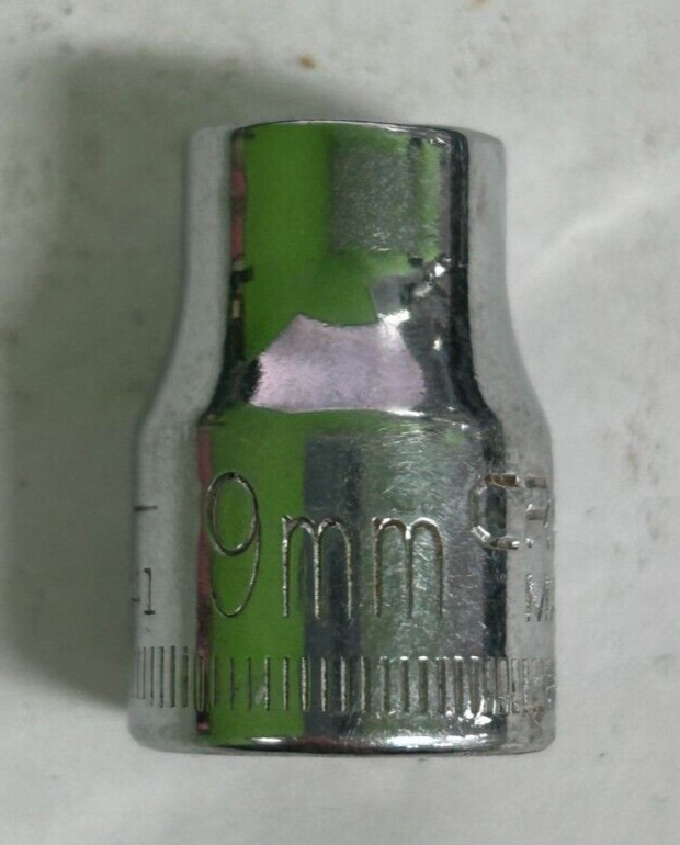 Craftsman V-43541 9mm 6pt 3/8″ Drive Shallow Socket