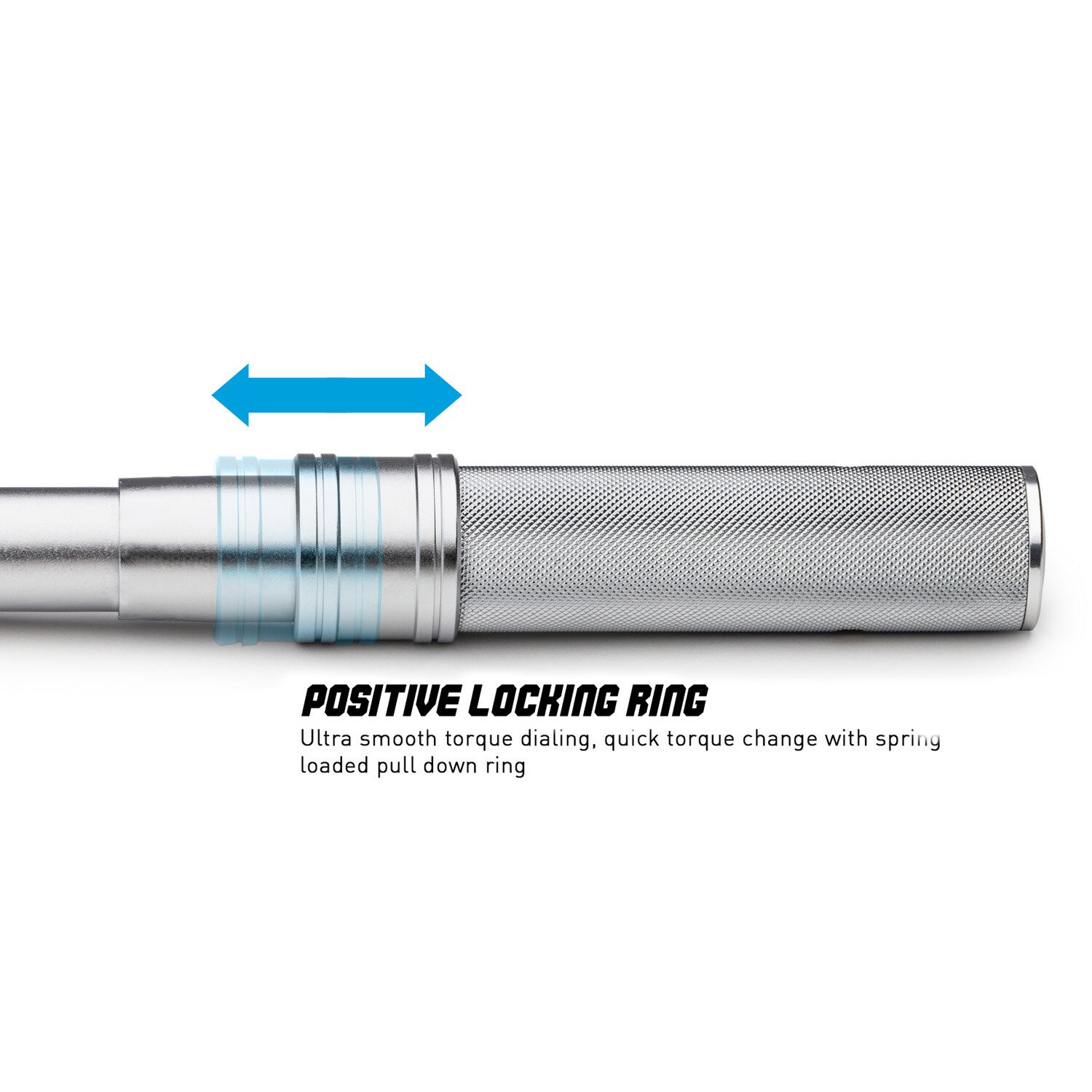 Capri Tools 20-150 ft/lbs Interchangeable Torque Wrench, 14 mm x 18 mm Drive