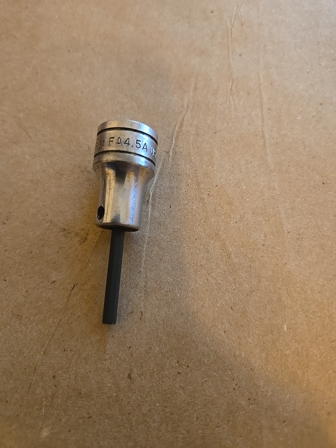 Snap On 3/8″ Drive 9/64″ SAE Hex Bit Driver Socket USA FA4.5A