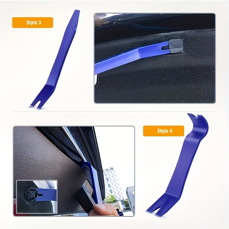 Car Trim Removal Tool Kit 4PCS Auto Door Panel Dash Radio Pry Tool Set Repair