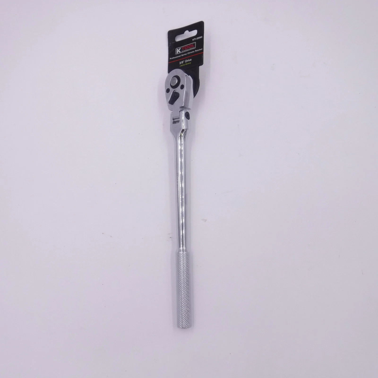 K Tool International 23095 3/8 Inch Drive Ratchet Chrome Finish 48 Tooth