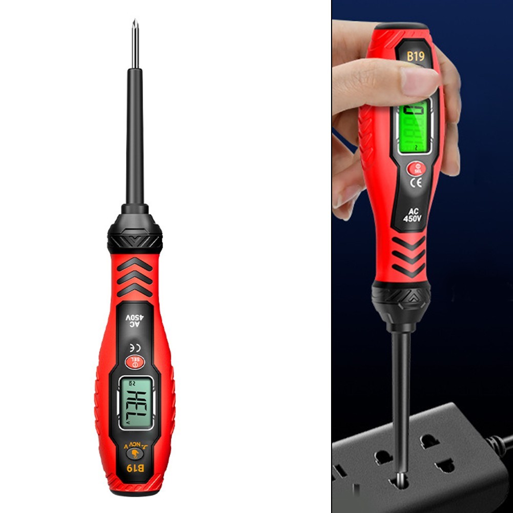 Portable Electrical Test Pen with Sound Light Alerts for Accurate Wire Testing