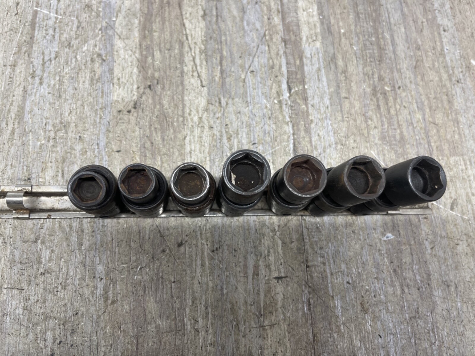 LOT OF 7 S-K 6PT. Drive Impact Swivel Socket. 33367–33361