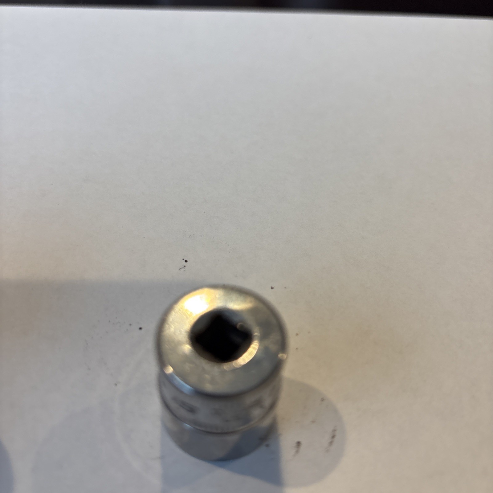 Snap-on Socket 15mm 6 Point 1/4″ Drive TMM15 Sold As Pictured Mechanic Tool USA