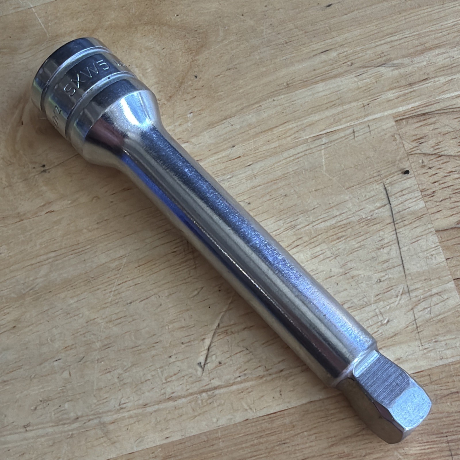 Snap On Tools 5″ Long Wobble Socket Extension 1/2″ Drive SXW5 Made in USA