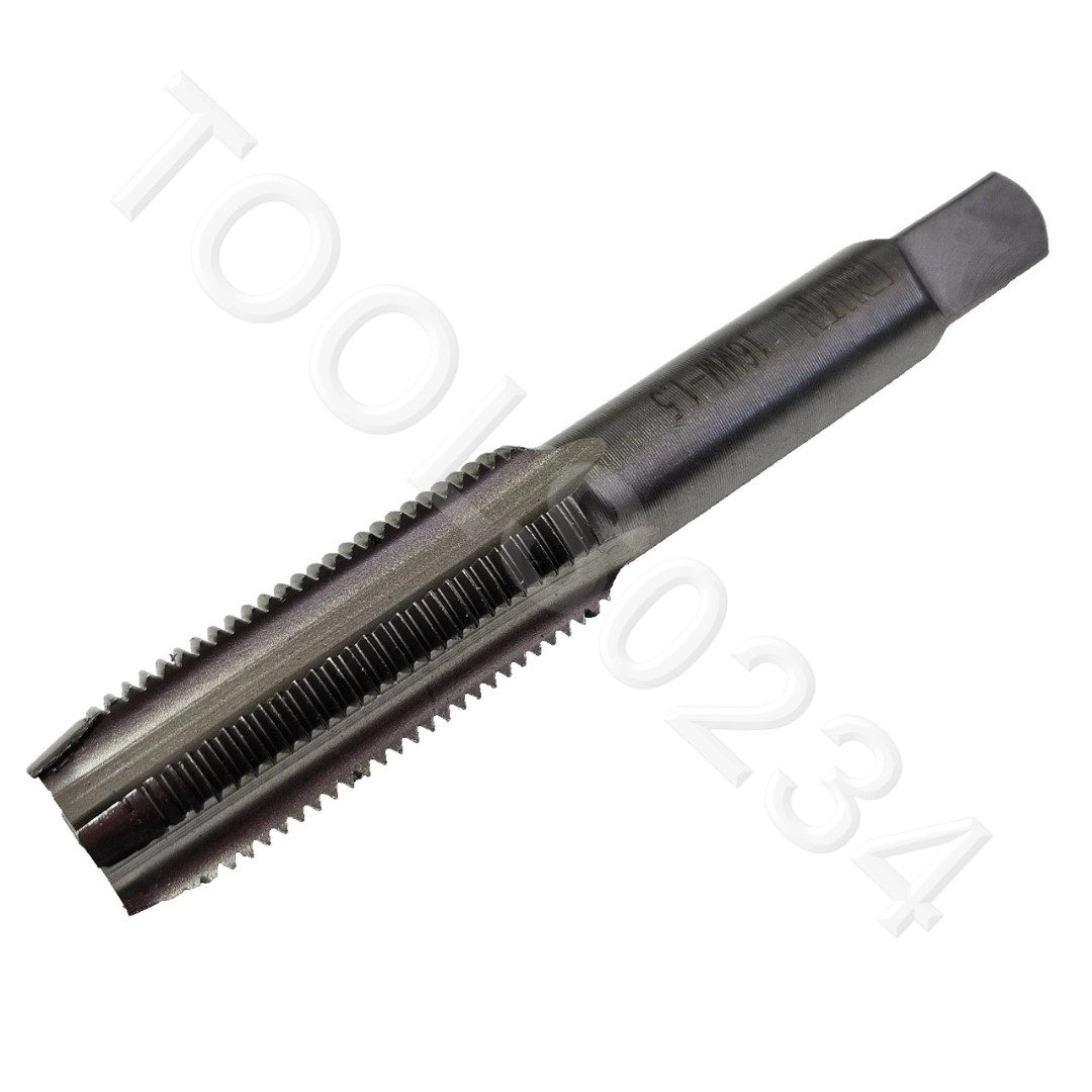 M16 X 1.5 Plug Tap Metric Irwin 1755 ZR 16MM Carbon Steel Hand Tap 4FL USA 1.50