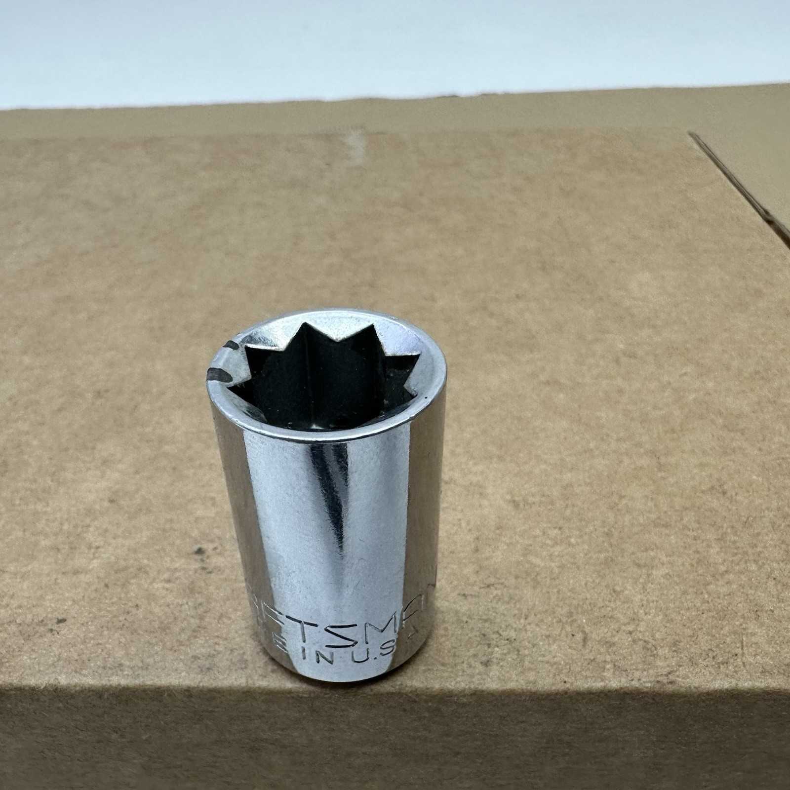 Vintage Craftsman USA 1/2″ Socket 8 Pt Star Double Square 1/2″ Drive G 44222