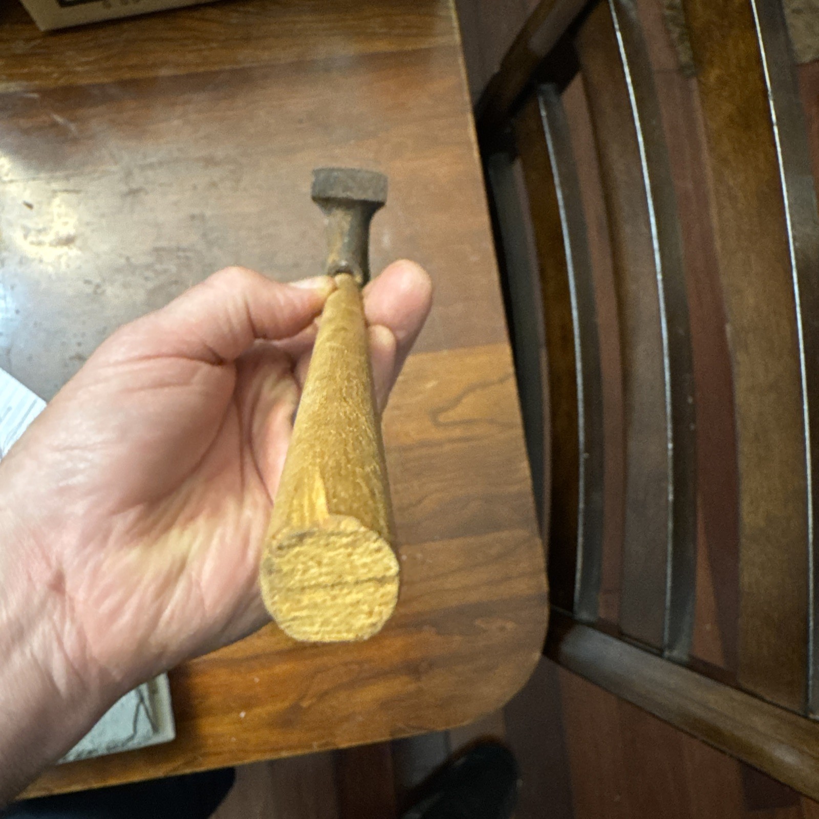 Vintage Body Hammer—12” Total Length, 4” Head