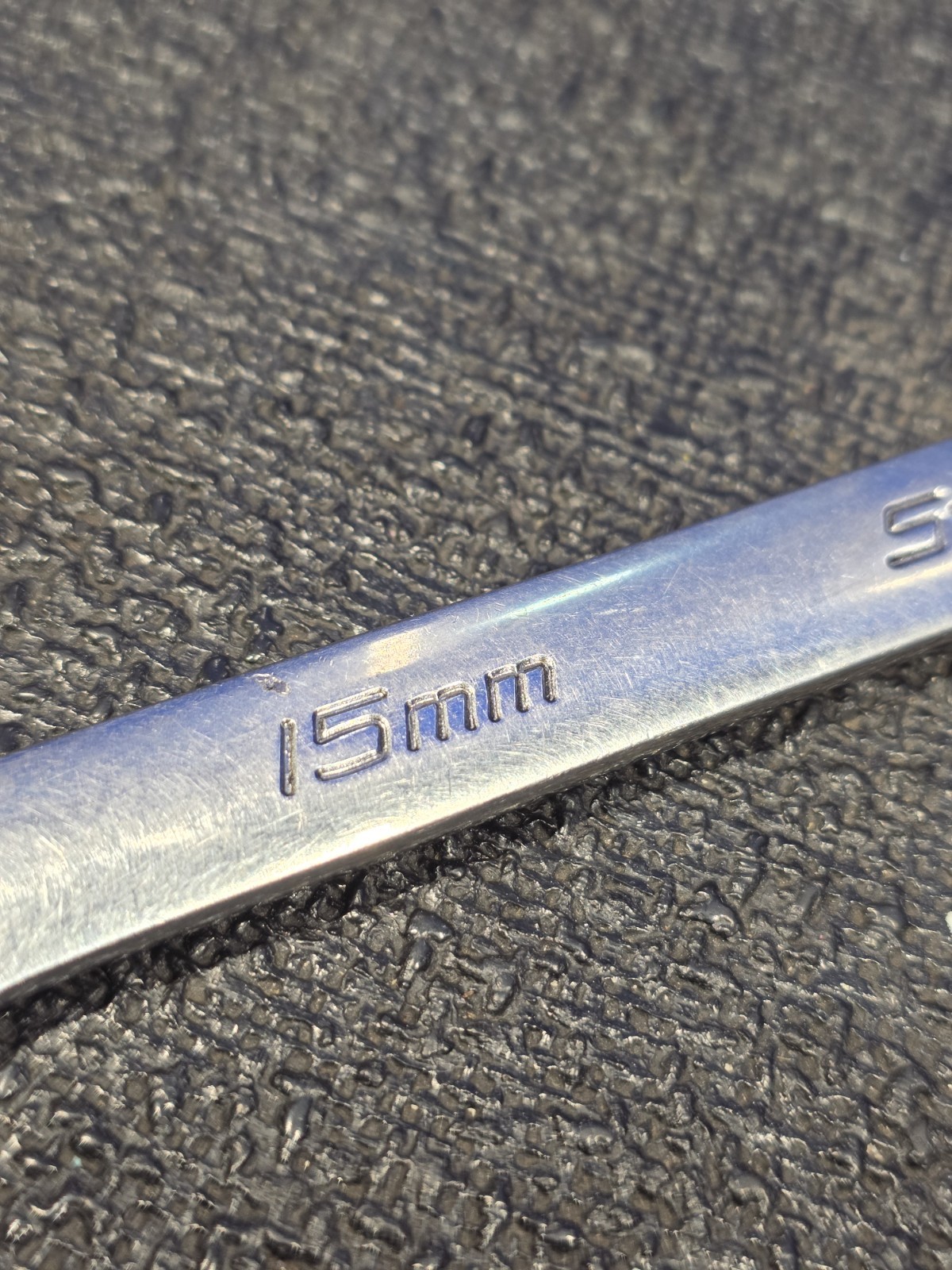 Snap-on Tools SOEXM15 15mm 12-Point Metric Flank Drive Plus Combination Wrench