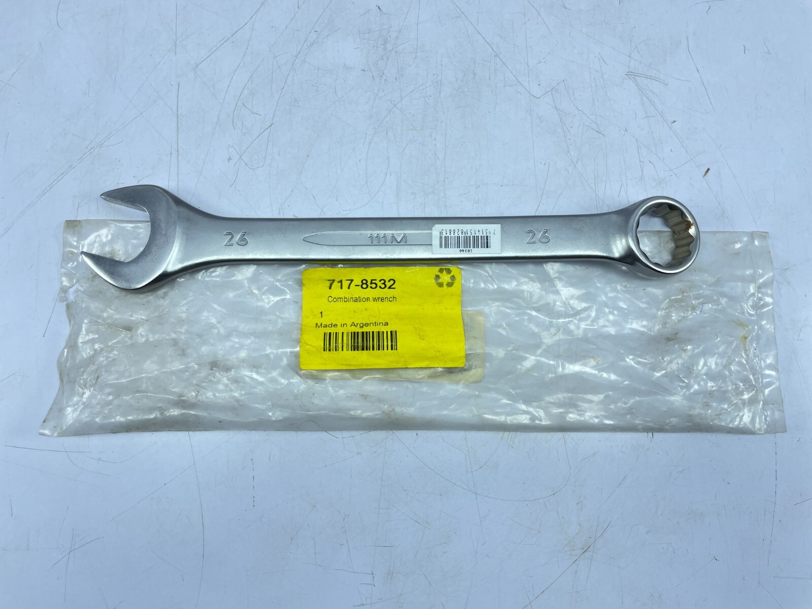 Bahco 111M-26 Combination Spanner Wrench 717-8532 26MM